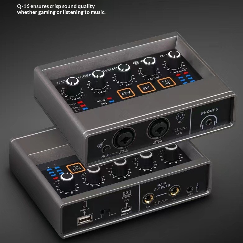 Song With Musical Instrument - Scheda Audio Professionale per Registrazione con