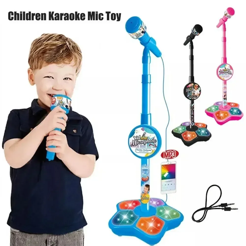 Song With Musical Instrument - Microfono per bambini con supporto Ragazzi