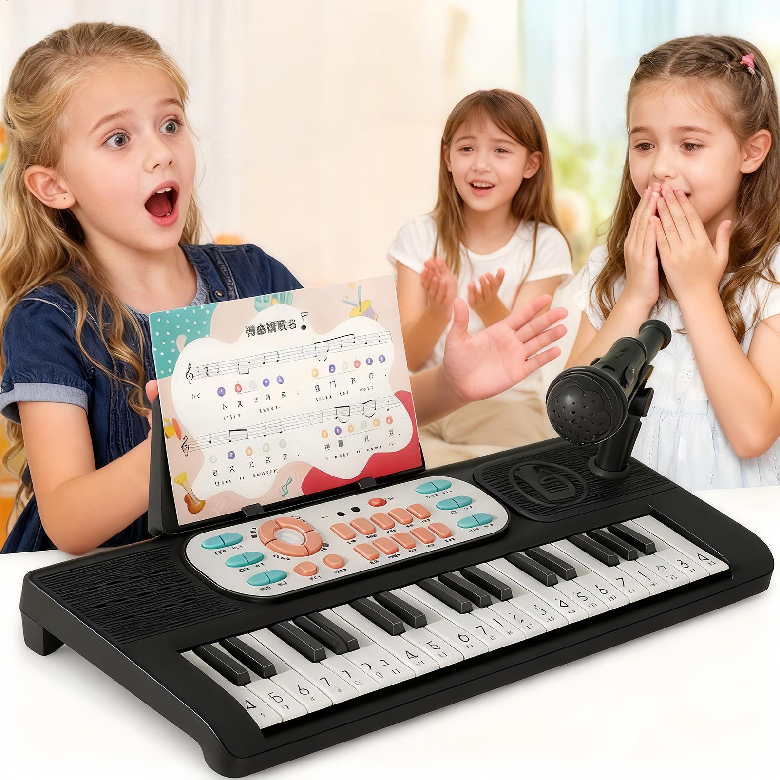 Song With Musical Instrument - Pianoforte elettrico per bambini 37 Tastiera
