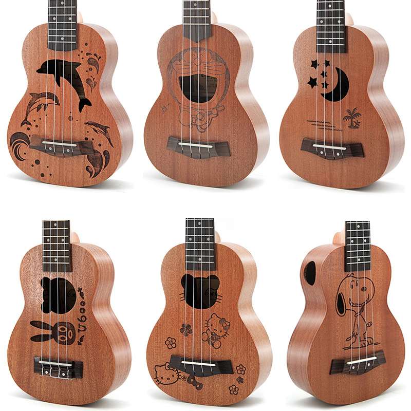 Musical Instrument Hawaiian - Ukulele per Bambini in Legno di