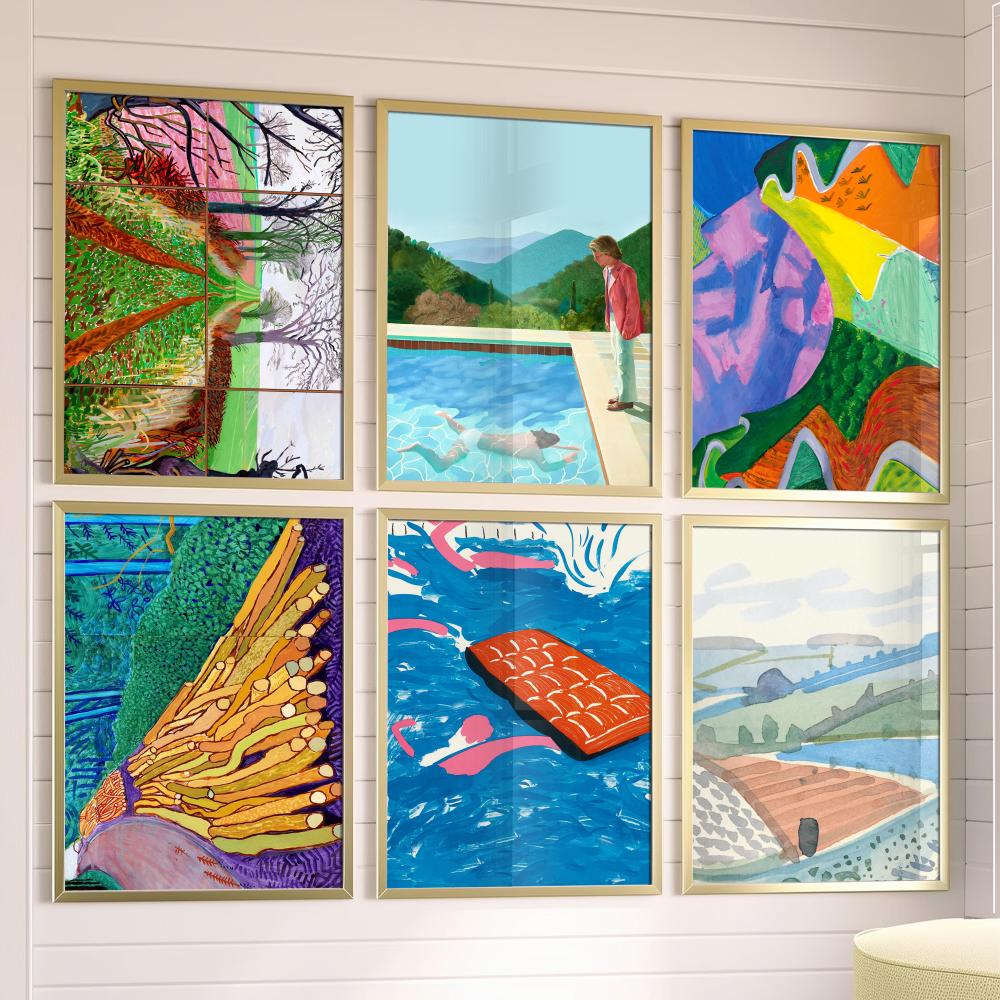 Musical Instrument Painting - Poster artistico di David Hockney, copertina