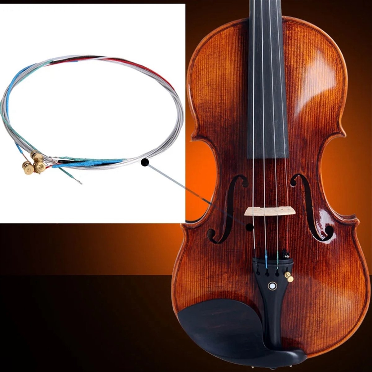 Musical Instrument Strings - Corde per Violino ABPF 4/4, Set