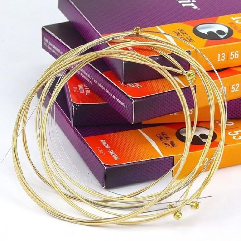 Musical Instrument Strings - Corde per Chitarra Acustica Rivestite in