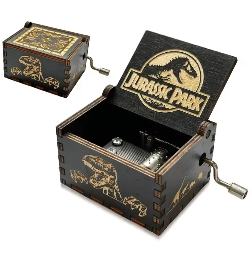Musical Instrument Handpan - /~ Carillon Jurassic Park nero con