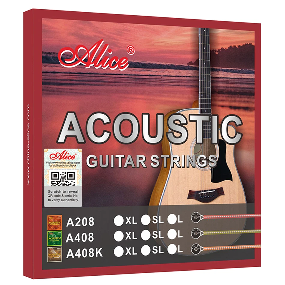 Musical Instrument Strings - Alice A408 Set completo di corde