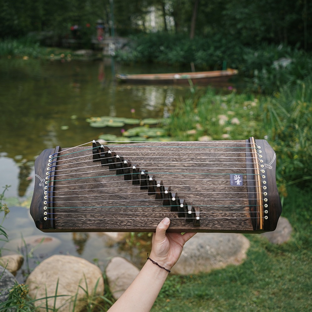 Musical Instrument Guzheng - Guzheng Professionale in Legno 60cm, Strumento