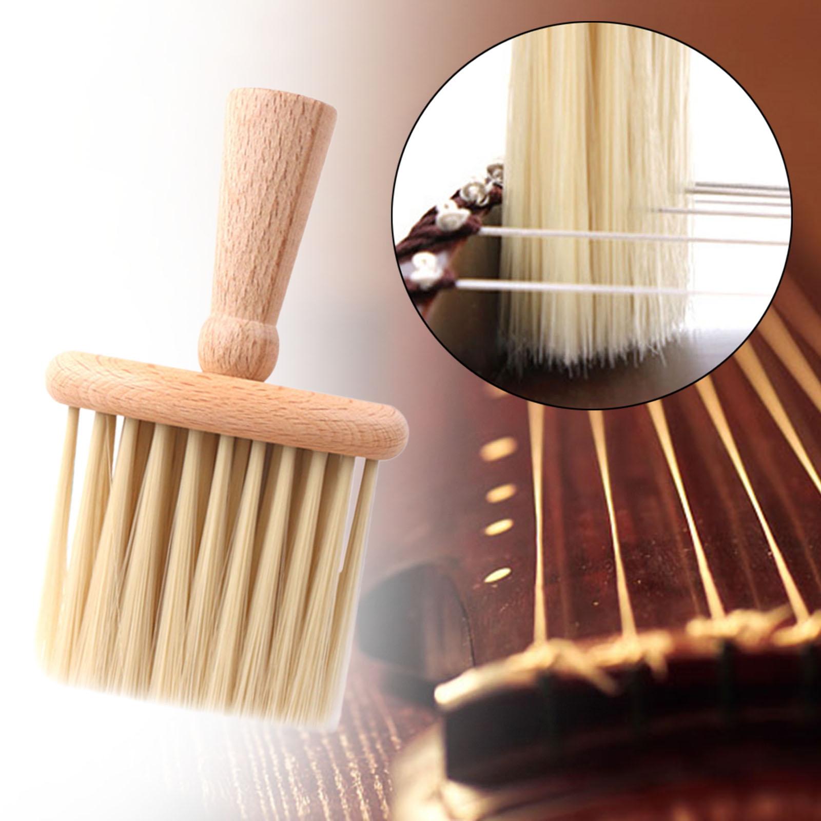 Musical Instrument Guzheng - Guzheng Spazzola per pulizia Setole morbide