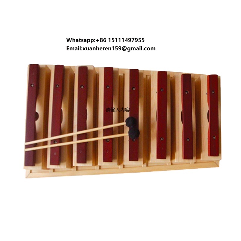 Musical Instrument Bassoon - Blocco Sonoro in Legno di Sequoia