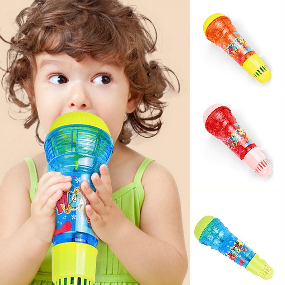 Song With Musical Instrument - Microfono Echo in Plastica Divertente, Grande