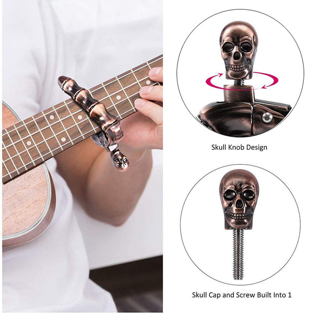 Capotasto a Forma di Teschio p - Musical Instrument Dulcimer recensione e prezzo