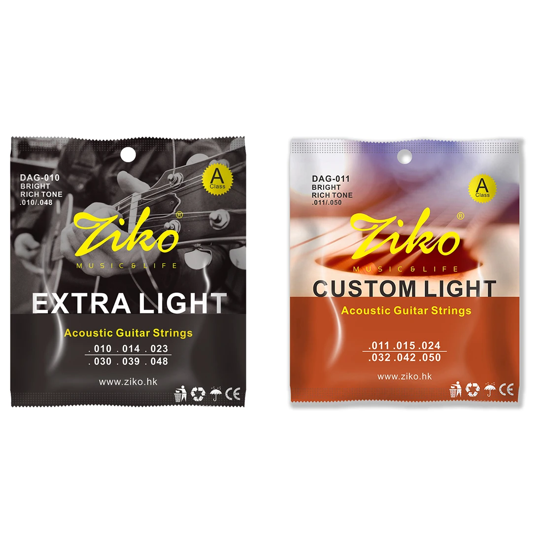 ZIKO Corda per chitarra acusti - Musical Instrument Strings recensione e prezzo