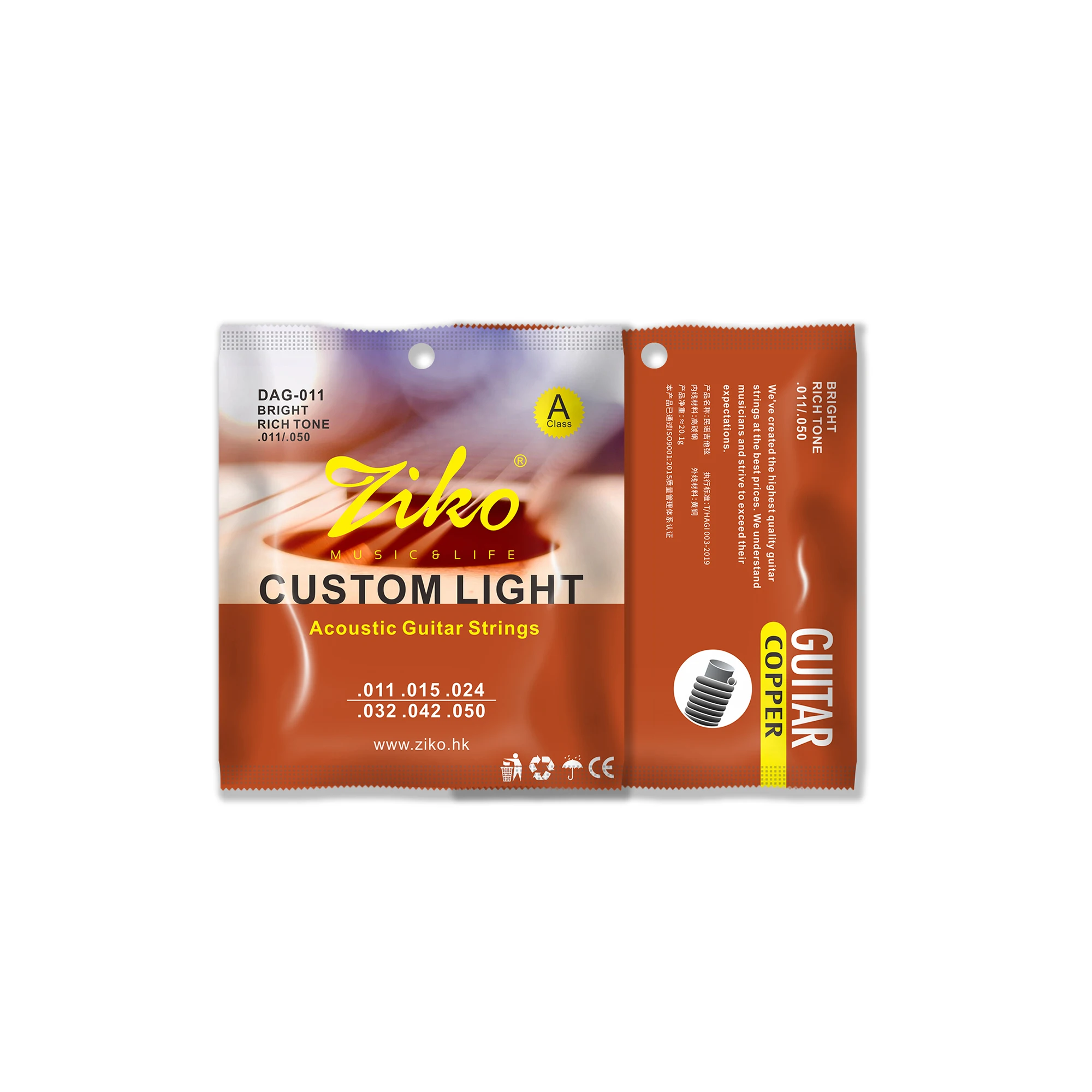 ZIKO Corda per chitarra acusti - Musical Instrument Strings recensione e prezzo