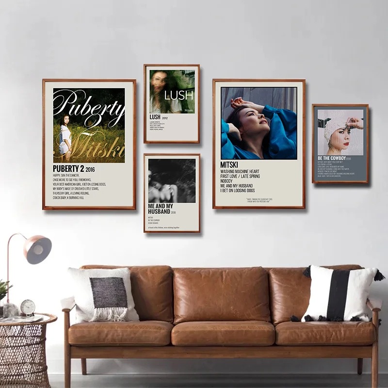 American Pop Singer MITSKI Art - Musical Instrument Painting recensione e prezzo