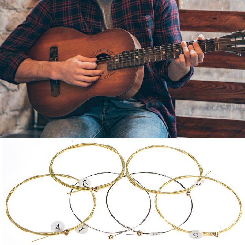 6 corde di ricambio per chitar - Musical Instrument Strings recensione e prezzo