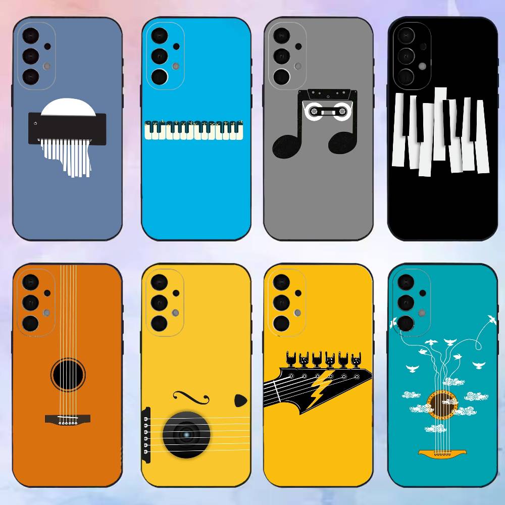 Cover Minimalista Nera per Sam - Musical Instrument Quotes recensione e prezzo
