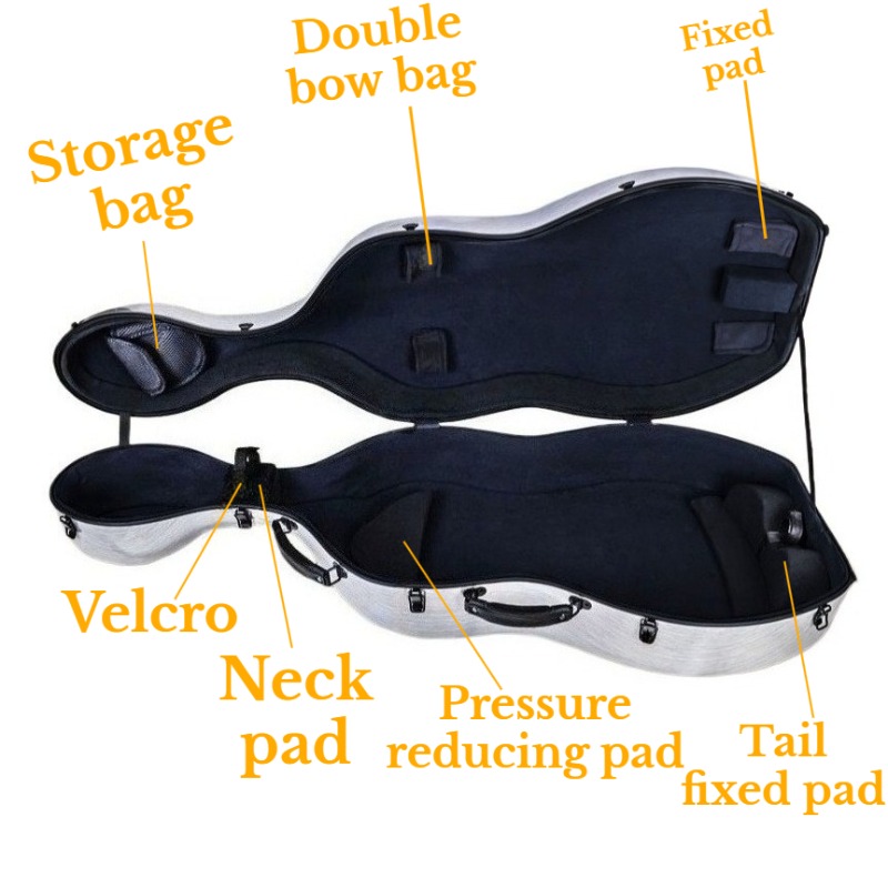 Custodia per violoncello in fi - Musical Instrument Accessories recensione e prezzo