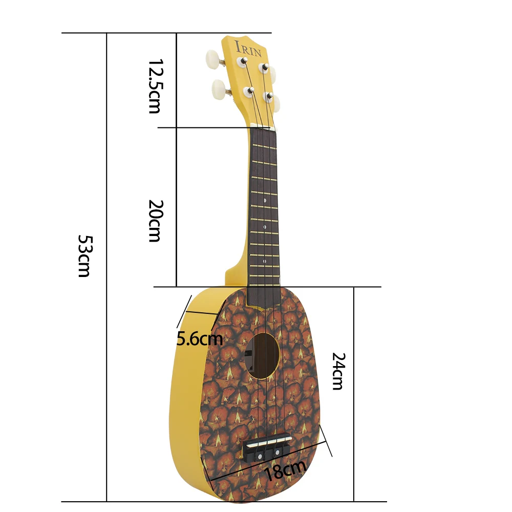 IRIN Ukulele da 21 pollici a 4 - Musical Instrument Hawaiian recensione e prezzo
