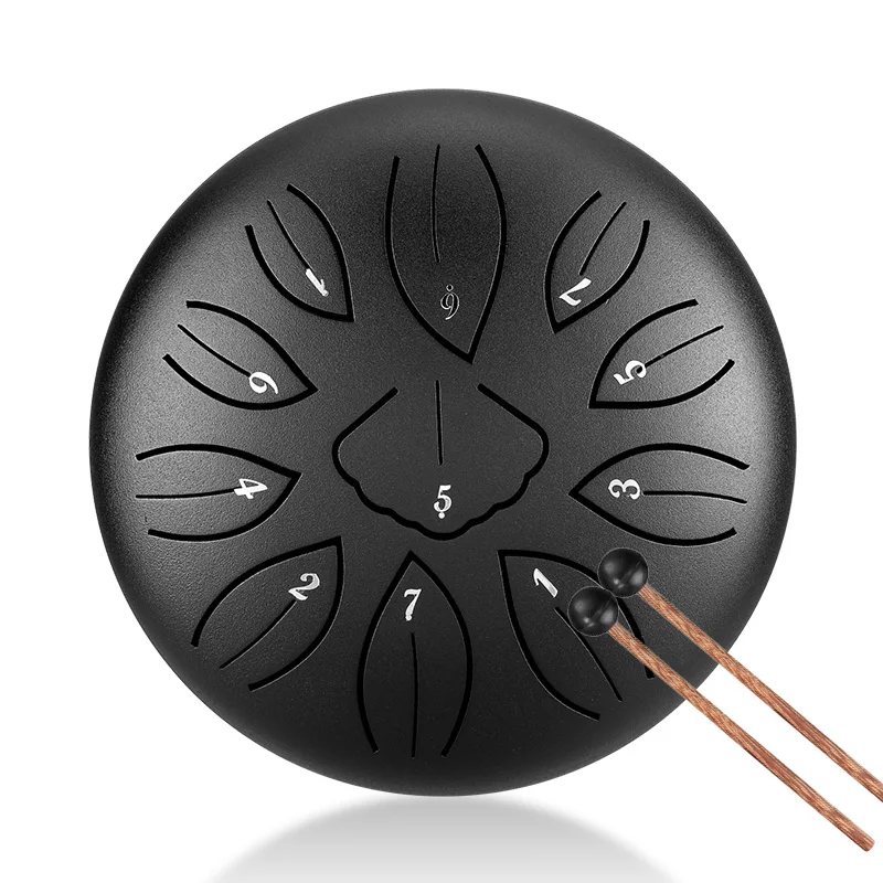Hluru Steel Tongue Drum 6 Poll - Musical Instrument Dulcimer recensione e prezzo