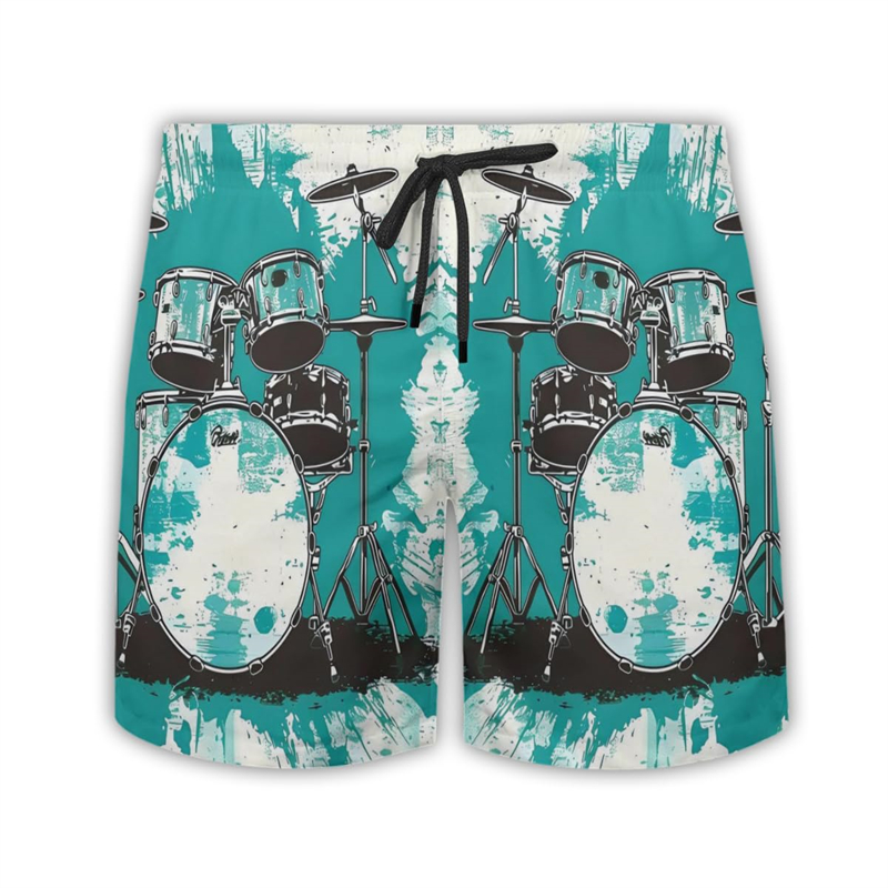 Drum Lover pantaloni corti per - Musical Instrument Hawaii recensione e prezzo