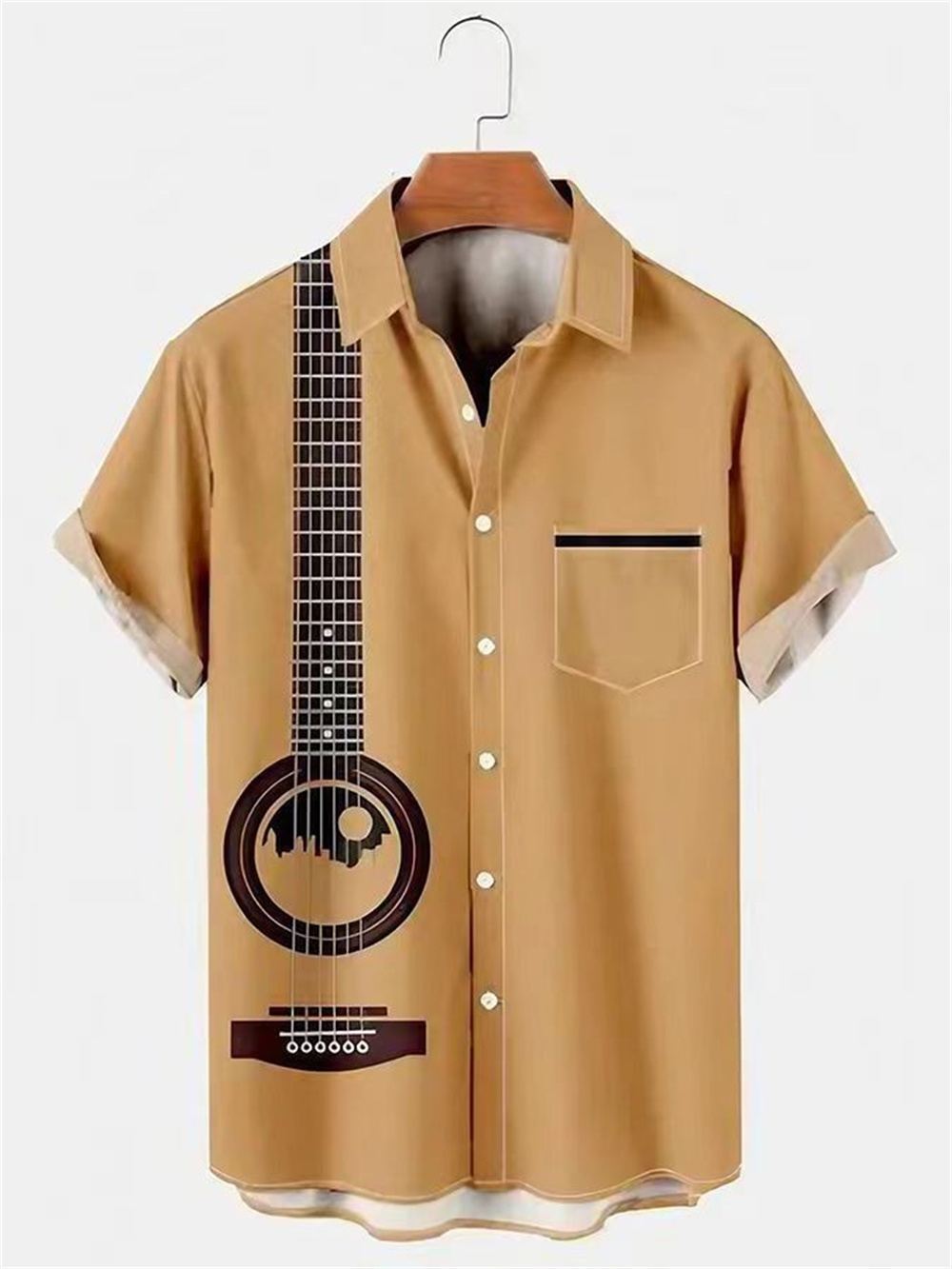 Camicia da spiaggia per le vac - Musical Instrument Hawaii recensione e prezzo