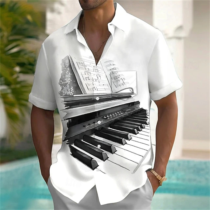 Nuova camicia hawaiana tropica - Musical Instrument Hawaiian recensione e prezzo
