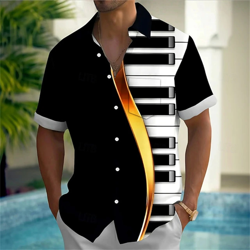 Nuova camicia hawaiana tropica - Musical Instrument Hawaiian recensione e prezzo