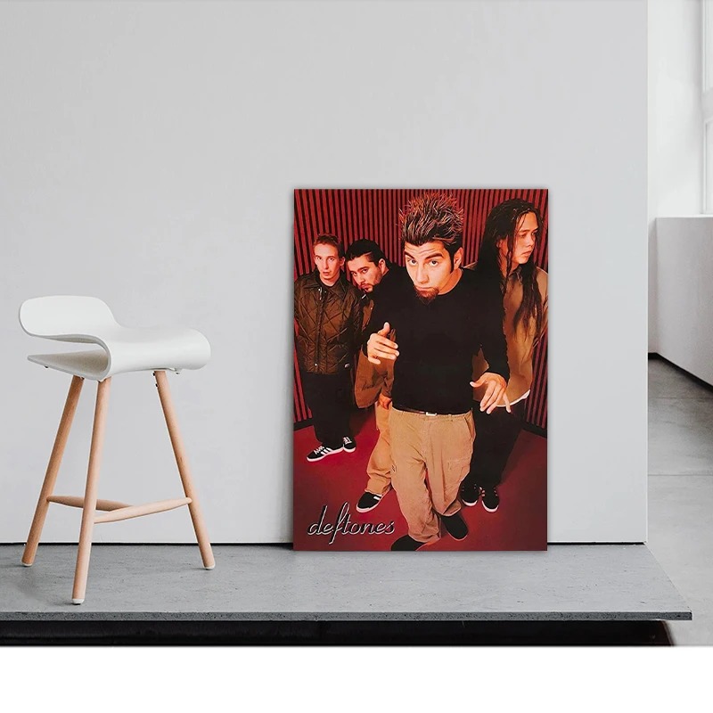 Poster Retrò della Band Defton - Musical Instrument Painting recensione e prezzo
