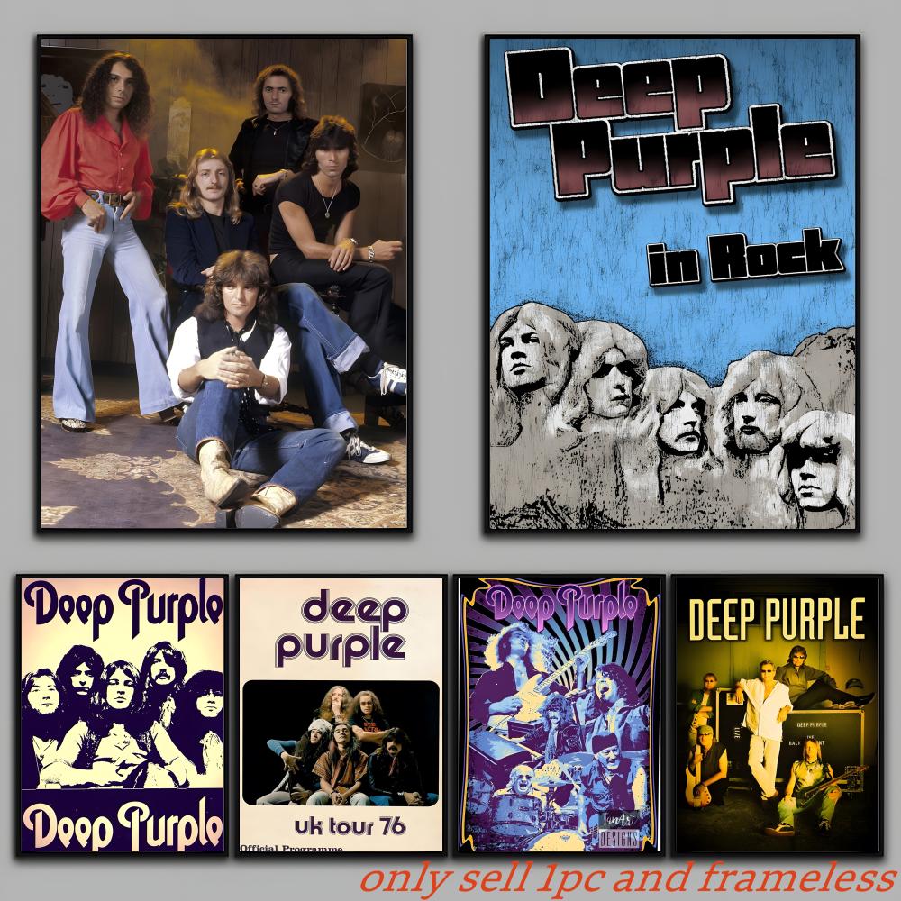 Hard Rock Band Music-Deep Purp - Musical Instrument Painting recensione e prezzo