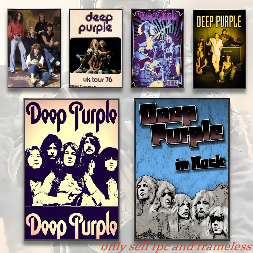 Hard Rock Band Music-Deep Purp - Musical Instrument Painting recensione e prezzo