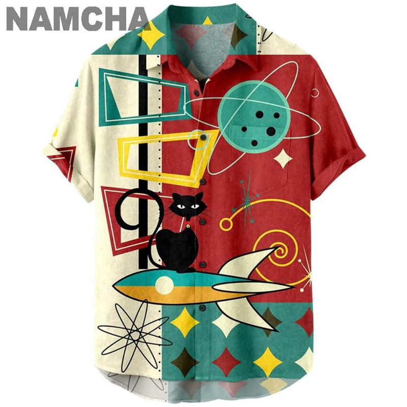 Camicie hawaiane da uomo stile - Musical Instrument Hawaiian recensione e prezzo