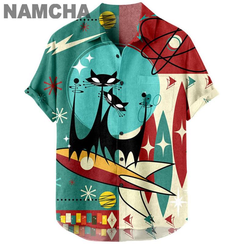 Camicie hawaiane da uomo stile - Musical Instrument Hawaiian recensione e prezzo