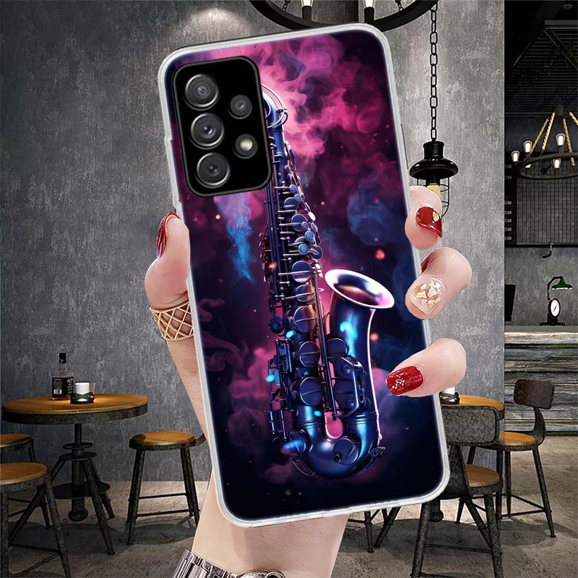 Custodia per telefono con desi - Musical Instrument Quotes recensione e prezzo