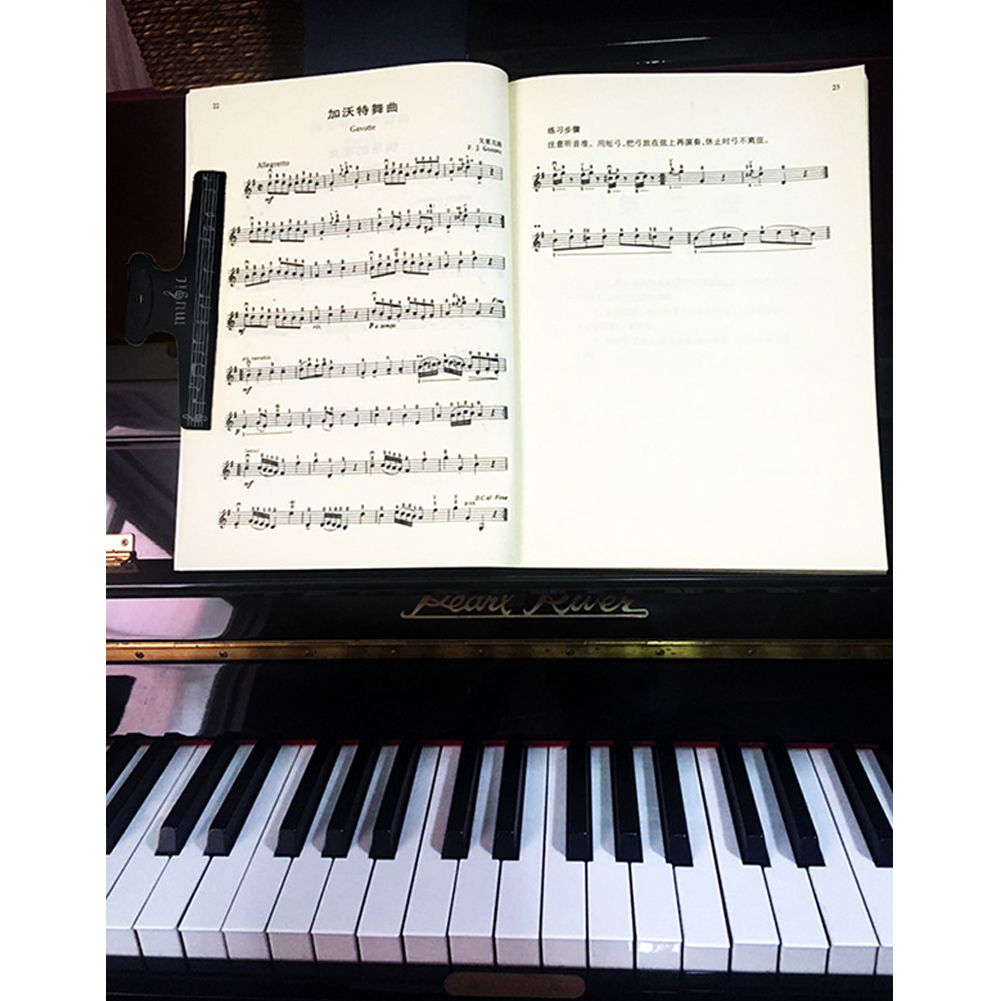 Clip per spartiti Pagina del l - Musical Instruments List recensione e prezzo