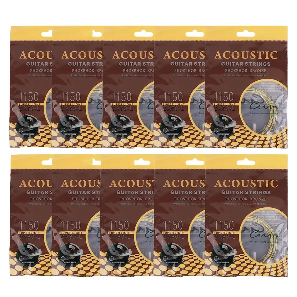 Set di 10 Corde per Chitarra A - Musical Instrument Strings recensione e prezzo