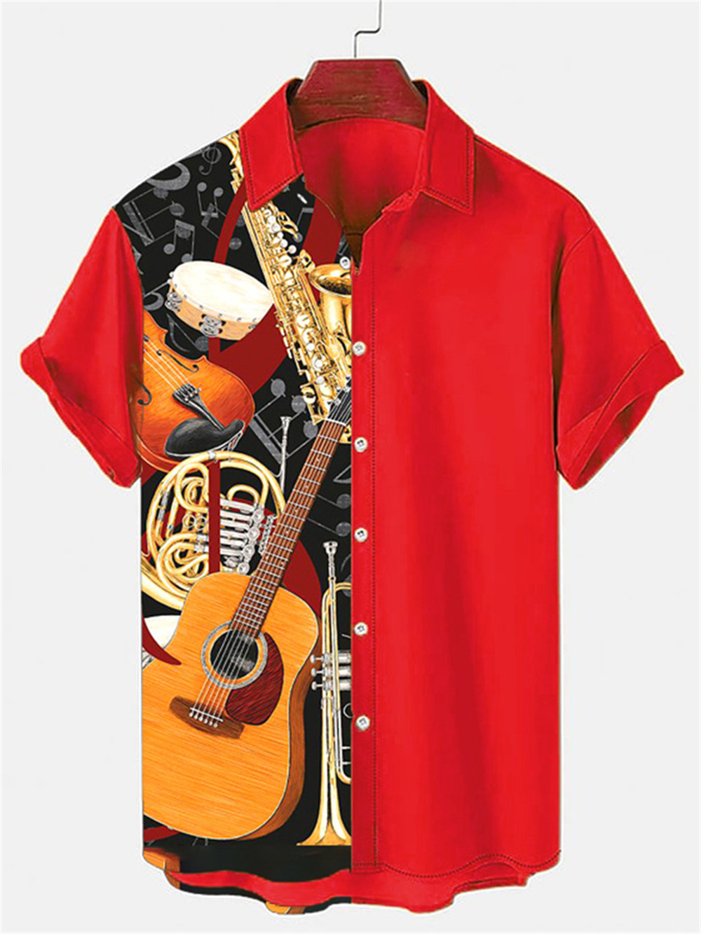Camicia da spiaggia per le vac - Musical Instrument Hawaii recensione e prezzo