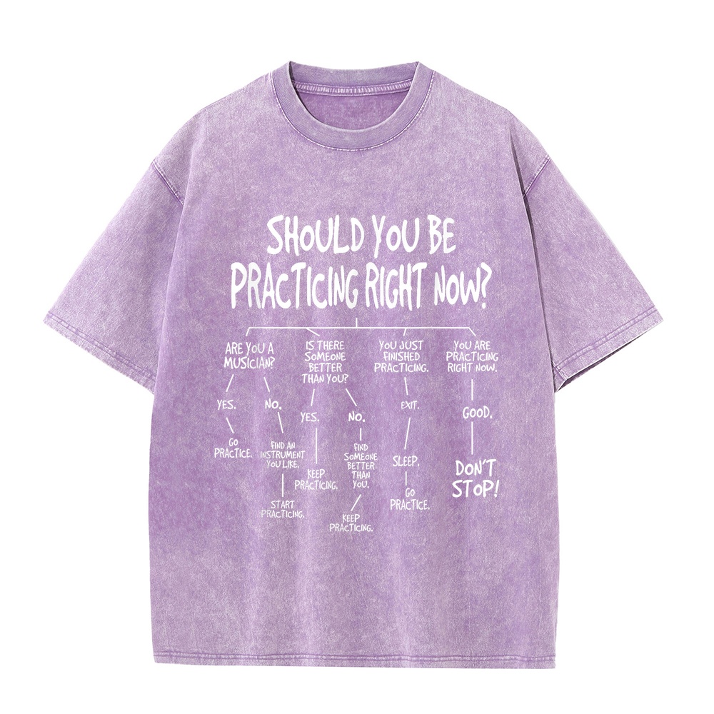 T-shirt rosa da uomo con stamp - Musical Instrument Quotes recensione e prezzo
