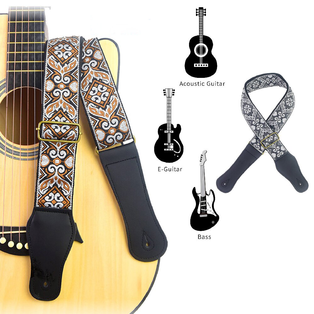 Tracolla per Chitarra Ricamata - Musical Instrument Dulcimer recensione e prezzo