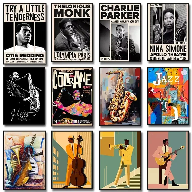 Musica jazz Sassofono Chitarra - Musical Instrument Painting recensione e prezzo