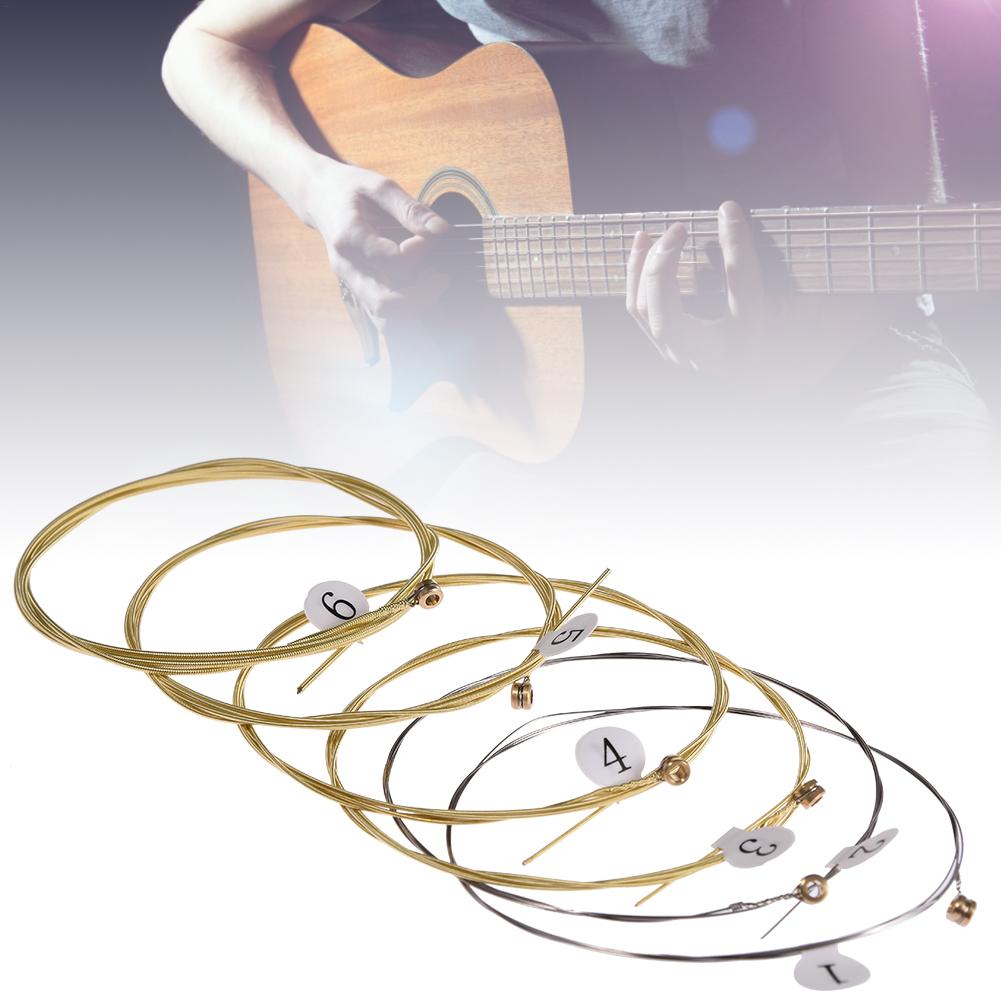 6 pz/set Corde Per Chitarra Ac - Musical Instrument Strings recensione e prezzo