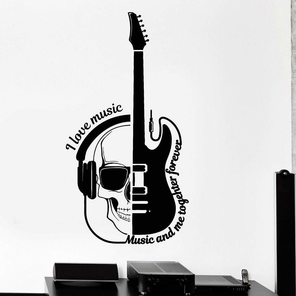 Adesivo da parete in vinile No - Musical Instrument Quotes recensione e prezzo