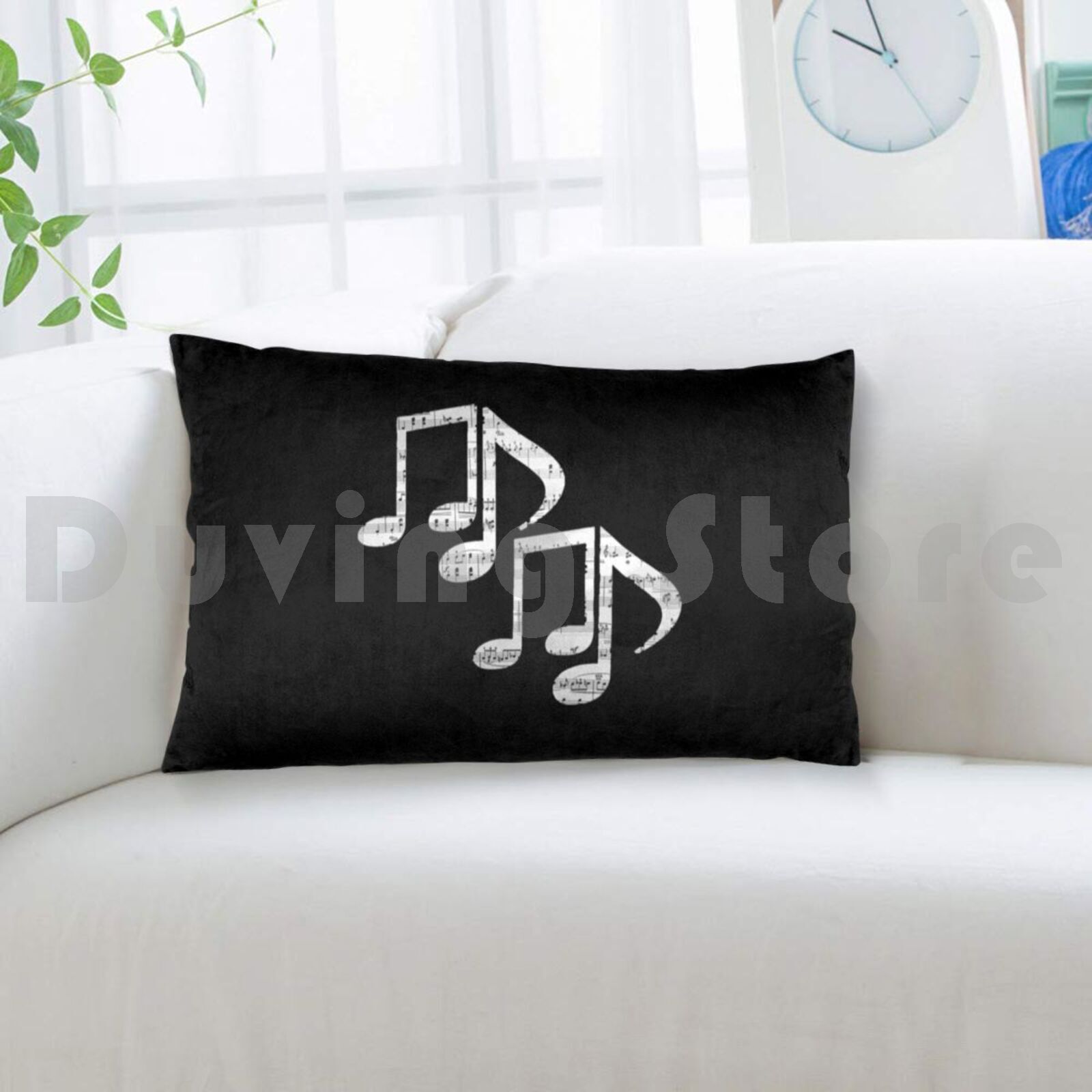 Federa per cuscino con note mu - Song With Musical Instrument recensione e prezzo